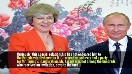 Happy Hour at the Hay-Adams With Nigel Farage, Brexit’s Bad Boy