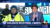 Alpes-Maritimes: une avalanche meurtrière fait quatre morts