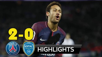 PSG vs Troyes 2 - 0 Extended Highlights 29.11.2017 HD