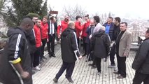 Ampute Milli Takımı, Bursa Ampute Gücü Spor Kulübü'nü Ziyaret Etti