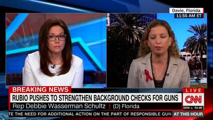 Watch Wasserman Schultz Erroneously Call to Ban 'High-Capacity Rapid-Fire Magazines'