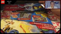 Lego Ninjago Trading Card Game Starter Mappe   Display Unboxing Opening