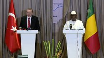 Cumhurbaşkanı Erdoğan-Mali Cumhurbaşkanı Keita ortak basın toplantısı - BAMAKO