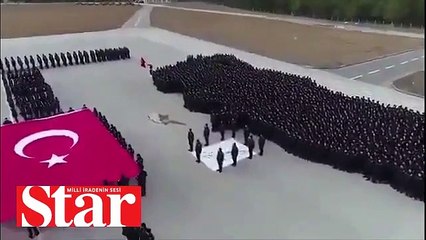 PAEM�den Zeytin Dalı Harekatı�na özel koreografi