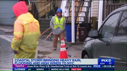 Powerful Coastal Storm Brings Snow, Rain and Hail to Tri-State Area