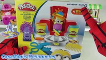 Hombre Araña Abre y Juega con Plastilina Play Doh de Los Minions Laboratorio de Disfraces