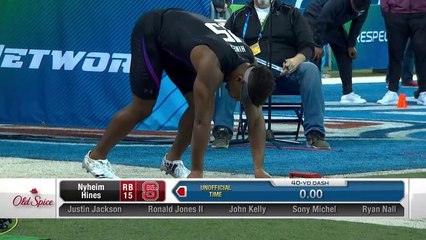 NC State's Hines runs fastest 40-yard dash among 2018 RBs (4.38)