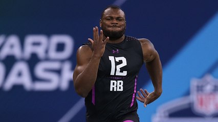 Royce Freeman runs a 4.54 40-yard dash