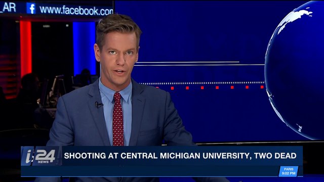 i24NEWS DESK | Shooting at Central Michigan University, two dead | Friday, March 2nd 2018