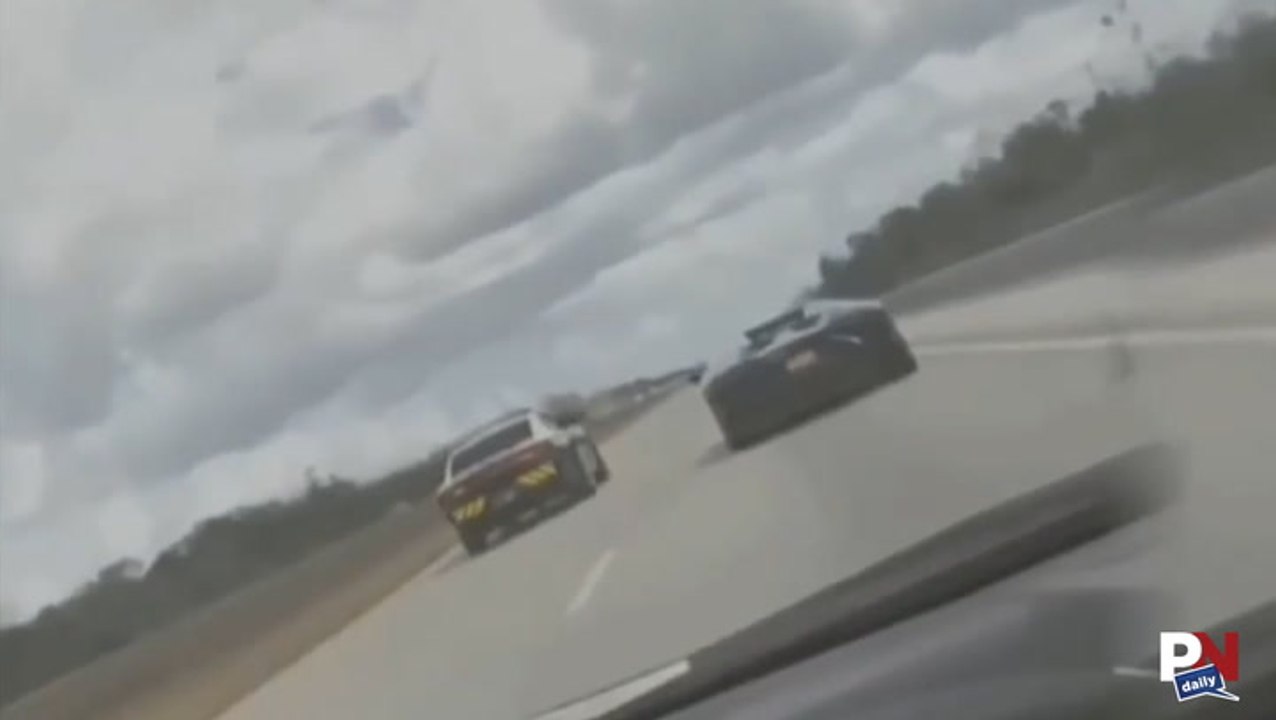 Lambo V. Cop, Biker Dodges Semi, Naked ATV Rider, Ferrari Odometers, Ford Hangover Suit, And Fast Fails