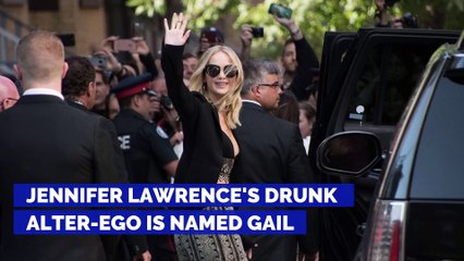 Jennifer Lawrence's Drunk Alter-Ego is Named Gail