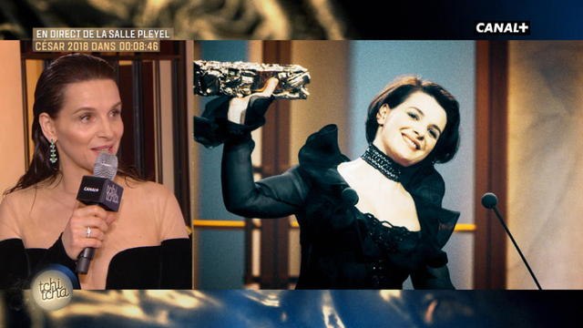 Juliette Binoche nous parle de sa nomination pour le César de la meilleure actrice On est toujours étonné, on ne peut pas anticiper ce genre d'affaires - César 2018