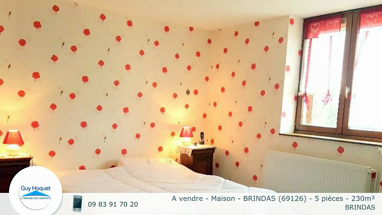 A vendre - Maison - BRINDAS (69126) - 5 pièces - 230m²