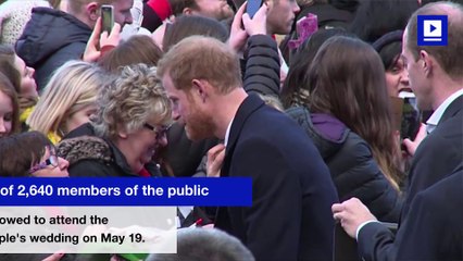 Prince Harry and Meghan Markle Inviting Over 2,000 Members of the Public to Their Wedding