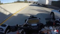 Luckiest Rider Alive Survives Rolling Under A Moving Semi