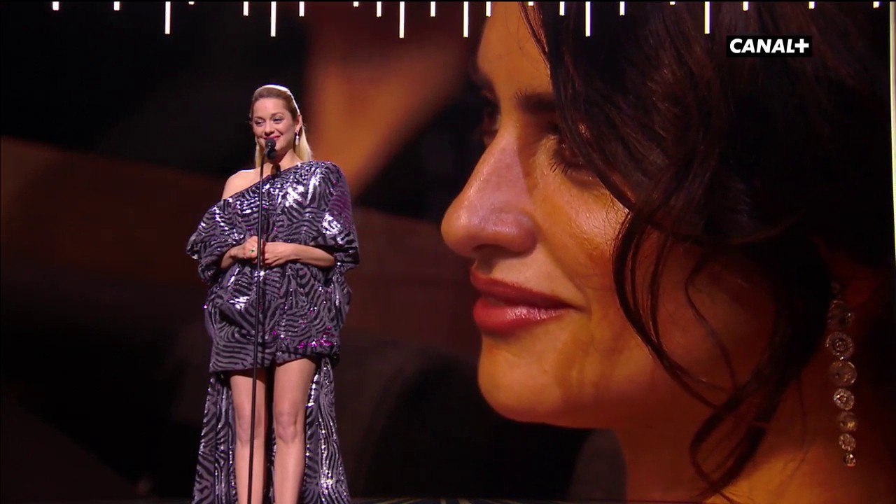 "Penélope te quiero" Marion Cotillard rend hommage à Penélope Cruz - César 2018