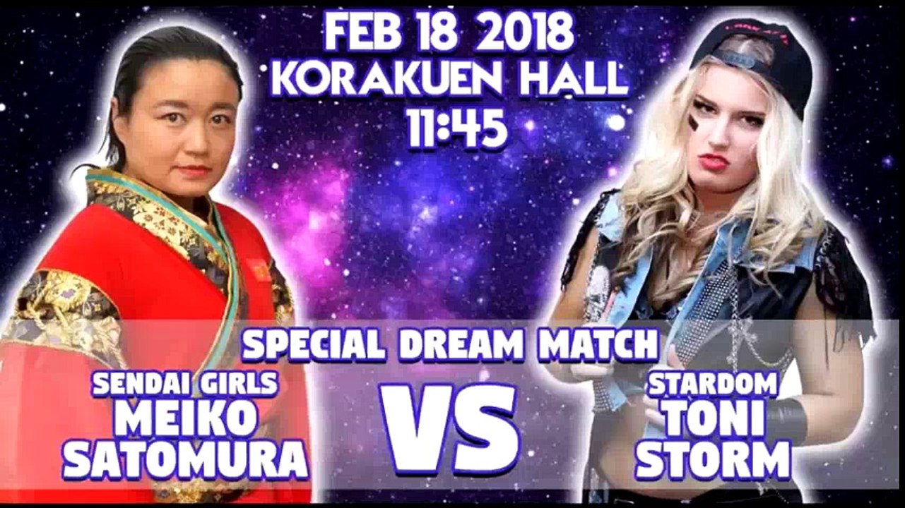 Meiko Satomura vs. Toni Storm  (Stardom Queen's Fest 2018)