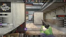 200 IQ play! he covers the defuse sound with a simple trick!