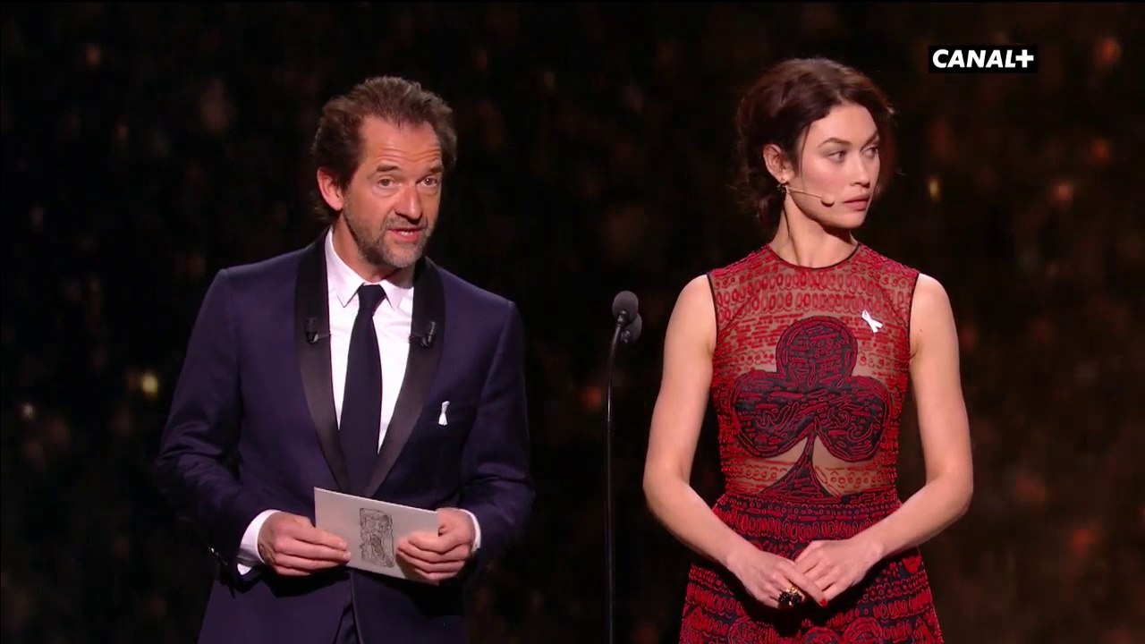 Olga Kostyantynivna et Stéphane De Groodt remettent le César de la meilleure adaptation - César 2018