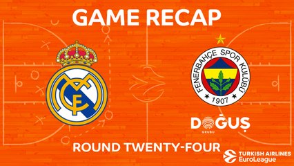 Highlights: Real Madrid - Fenerbahce Dogus Istanbul