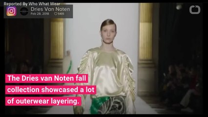 Dries van Noten Fall Collection Features Dreamy Jackets