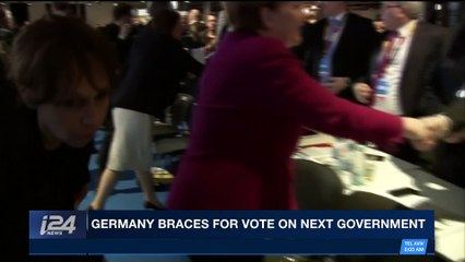 i24NEWS DESK | Germany braces for vote on next government | Sunday, March 4th 2018