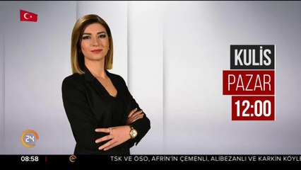 Kulis bugün 12:00'de 24 TV'de