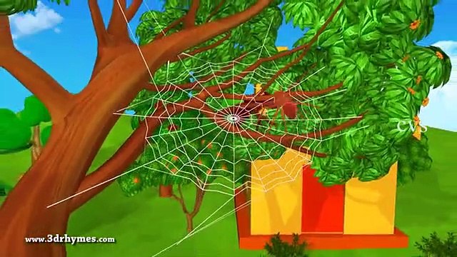 Little Miss Muffet 3D Animation English Nursery Rhyme for Kids with lyrics