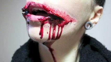 Gross & Gory Chelsea smile Halloween Tutorial