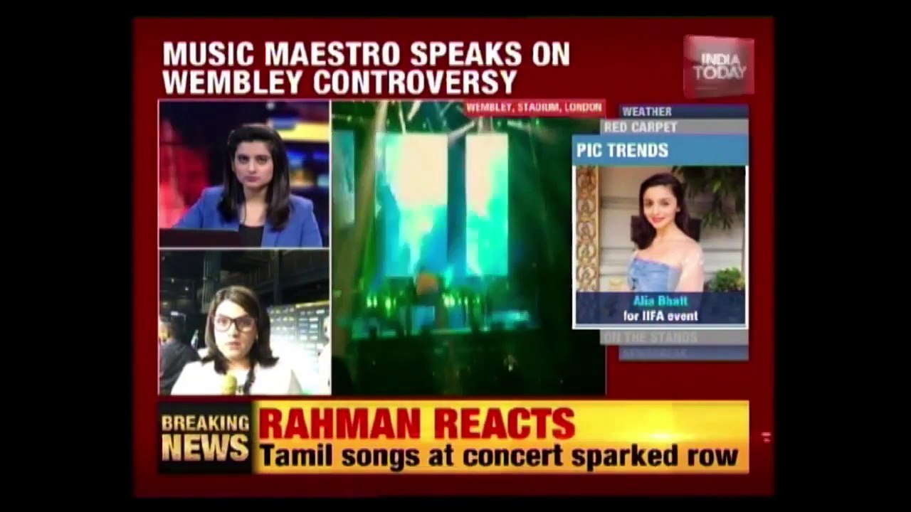 AR Rahaman Breaks Silence On Wembly Controversy