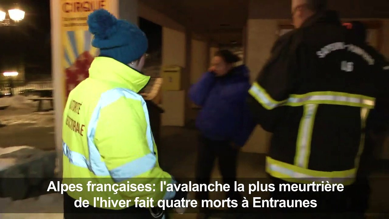 France: 4 morts dans une avalanche dans les Alpes