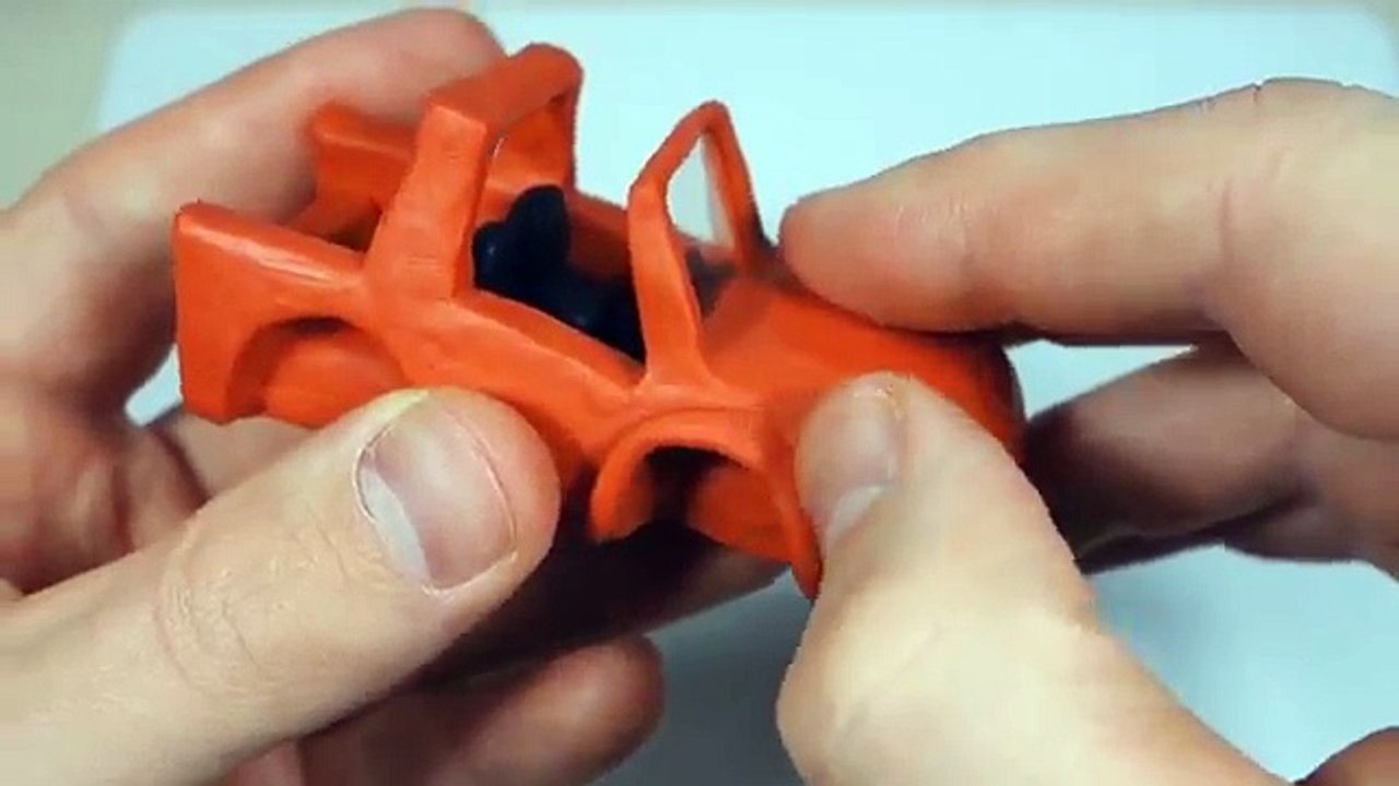 Blaze and the Monster Machines. BLAZE in Plasticine. New Episode. (Play Doh Stop Motion)