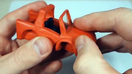 Blaze and the Monster Machines. BLAZE in Plasticine. New Episode. (Play Doh Stop Motion)