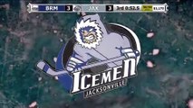 ECHL Brampton Beast 3 at Jacksonville Icemen 4