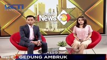 Viral Video Ambruk Sebuah Ruko di Jawa Timur