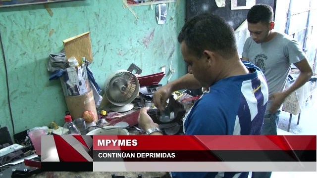 Mipymes continuan deprimidas