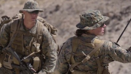 First Woman Graduate Of Marine Corps Infantry Course