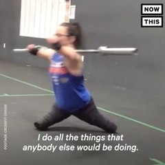 This Crossfit Athlete Was Born Without Limbs
