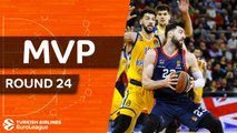 Turkish Airlines EuroLeague Regular Season Round 24 MVP: Tornike Shengelia, Baskonia Vitoria Gasteiz