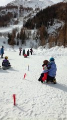 Tignes 2018 - Curling humain
