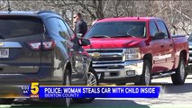 Woman Accused of Stealing Vehicle with Sleeping 4-Year-Old Inside