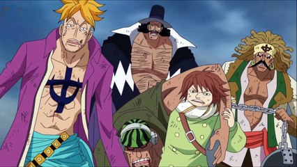 Shanks Arrives at Marineford English Dubbed