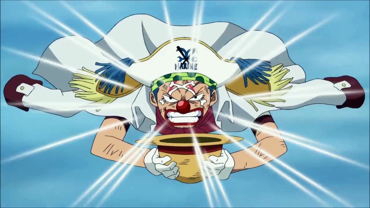 Shanks asks Buggy to Give his hat to Luffy English Dubbed