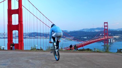 Bike Parkour  Streets of San Francisco !