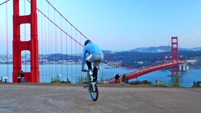 Bike Parkour Streets of San Francisco !
