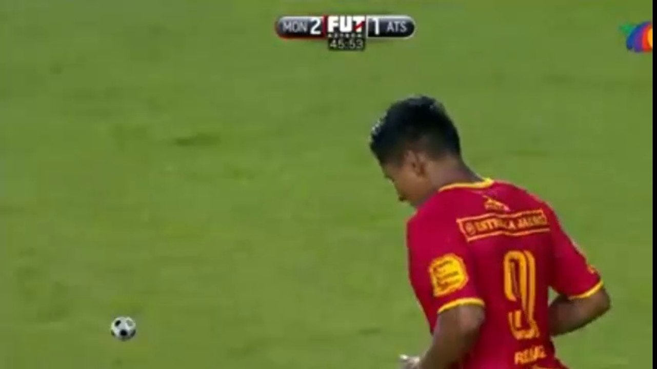 Golazo de Raul Ruidiaz |  Monarcas Morelia 2-1 Atlas FC Liga Mx 2018