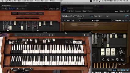 Virtual Organ Shootout! Acoustic Samples B 5 vs Logic Vintage B3 vs Auturia B 3 V!