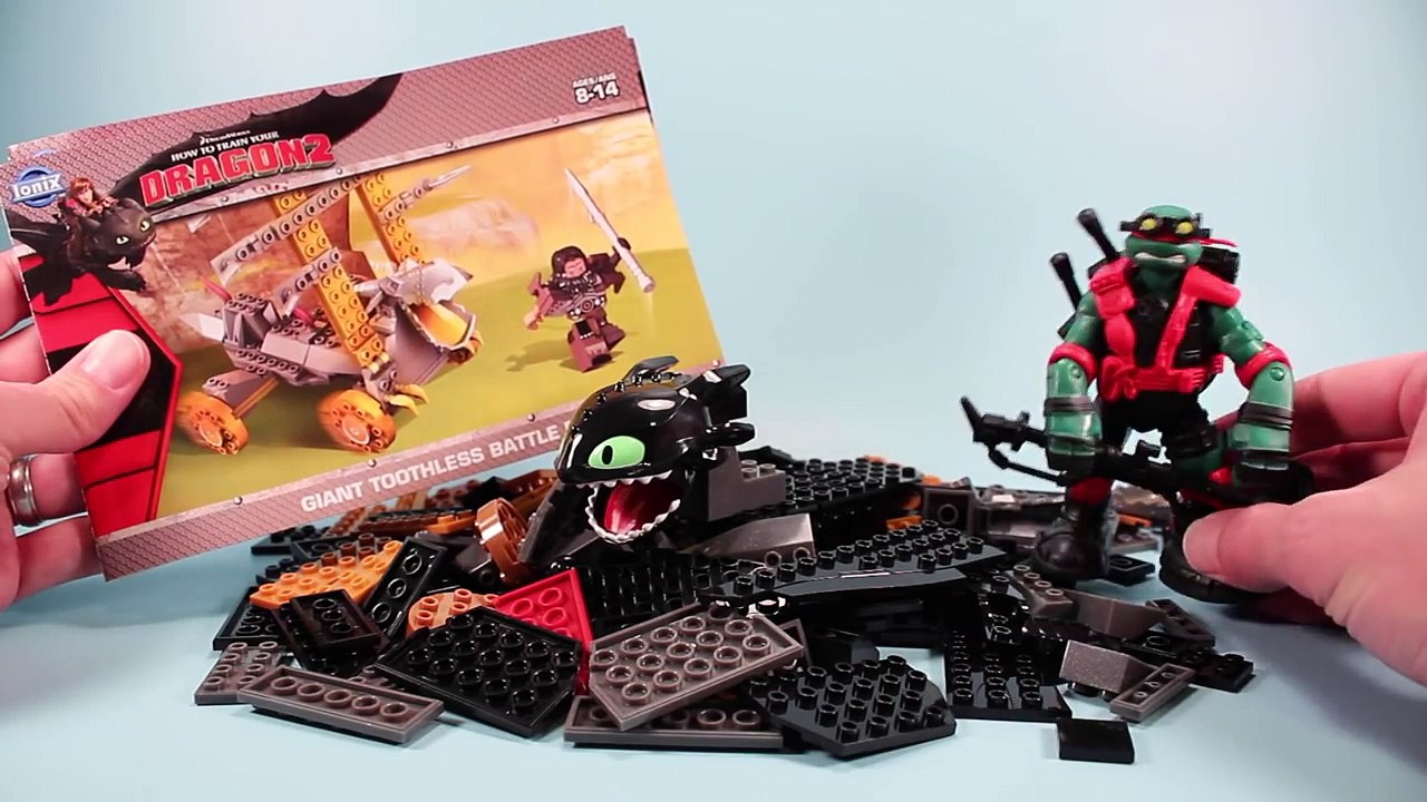 How to Train Your Dragon 2 Ionix Giant Toothless Battle Set