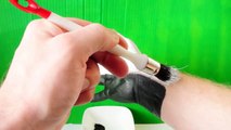 Black and White cartoon painted hand | Easy DIY art painting ✔