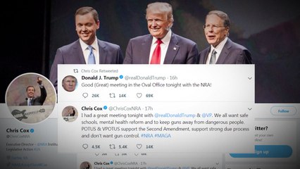 NRA, 트럼프와 회동 뒤 "대통령은 총기규제 원치 않아" / YTN
